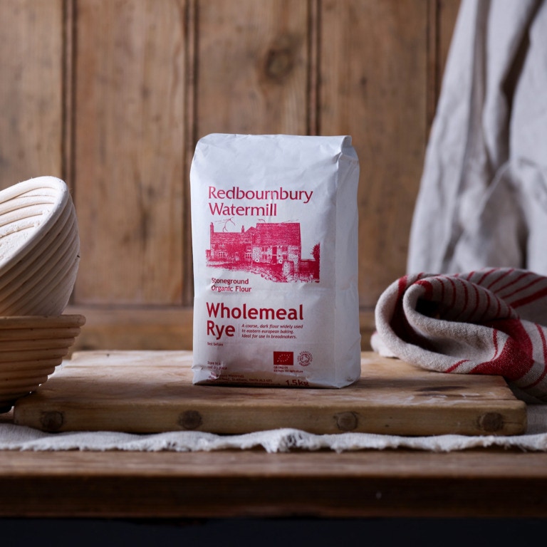 Natural Rye Flour from Redbournbury